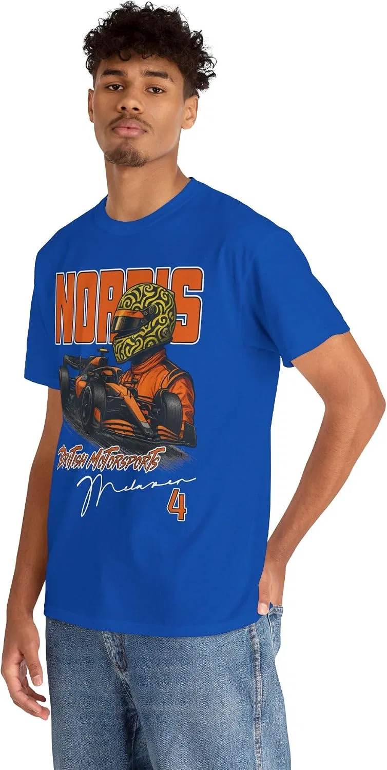 Мужская футболка с принтом Norris T-Shirt, неоново-синий — фото 3