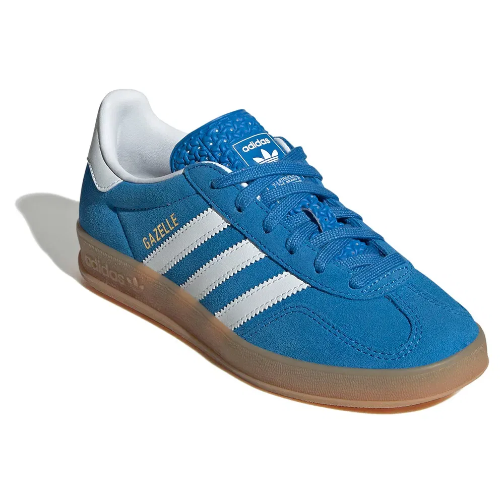 Кроссовки Gazelle Indoor Adidas Originals, синий — фото 2