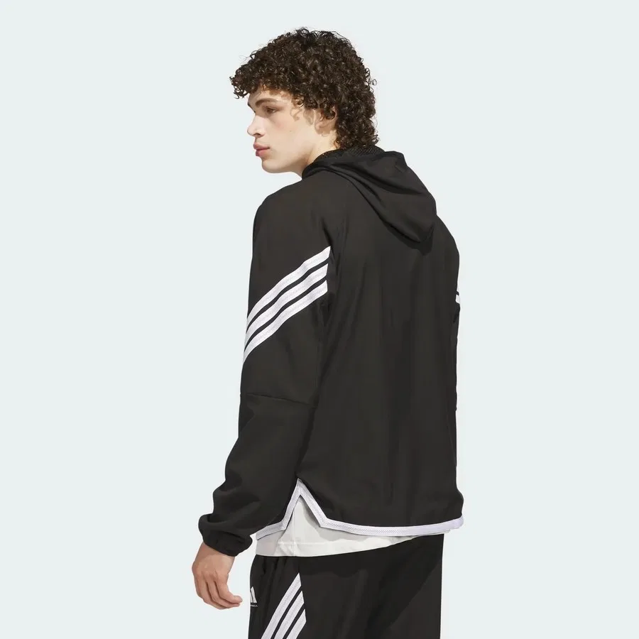 Свитшот с воротником-стойкой Crayz Lite adidas, Черный — фото 2