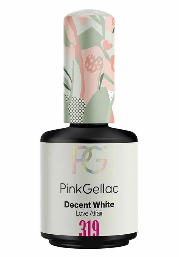 Лак для ногтей 15 мл Color layer Pink Gellac, decent white