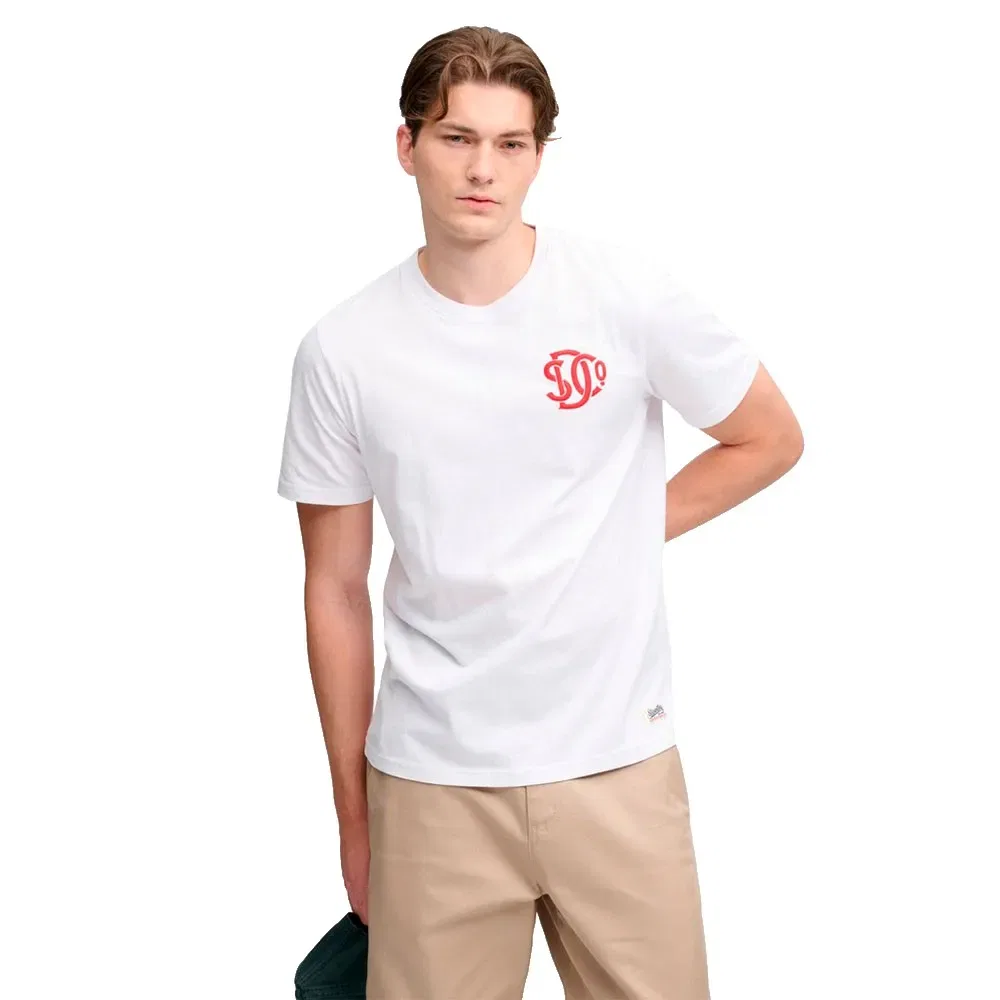 Мужская футболка с коротким рукавом Superdry Neon Relaxed, White