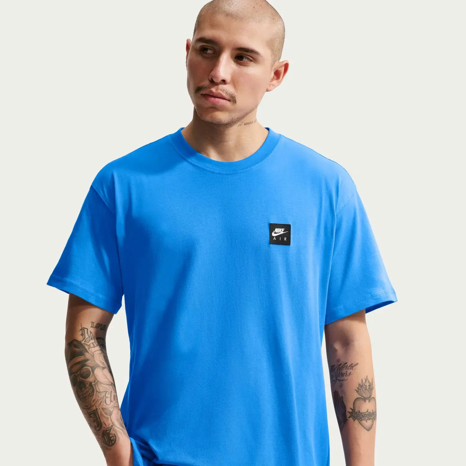 Мужская футболка с логотипом Nike, Цвет Gris