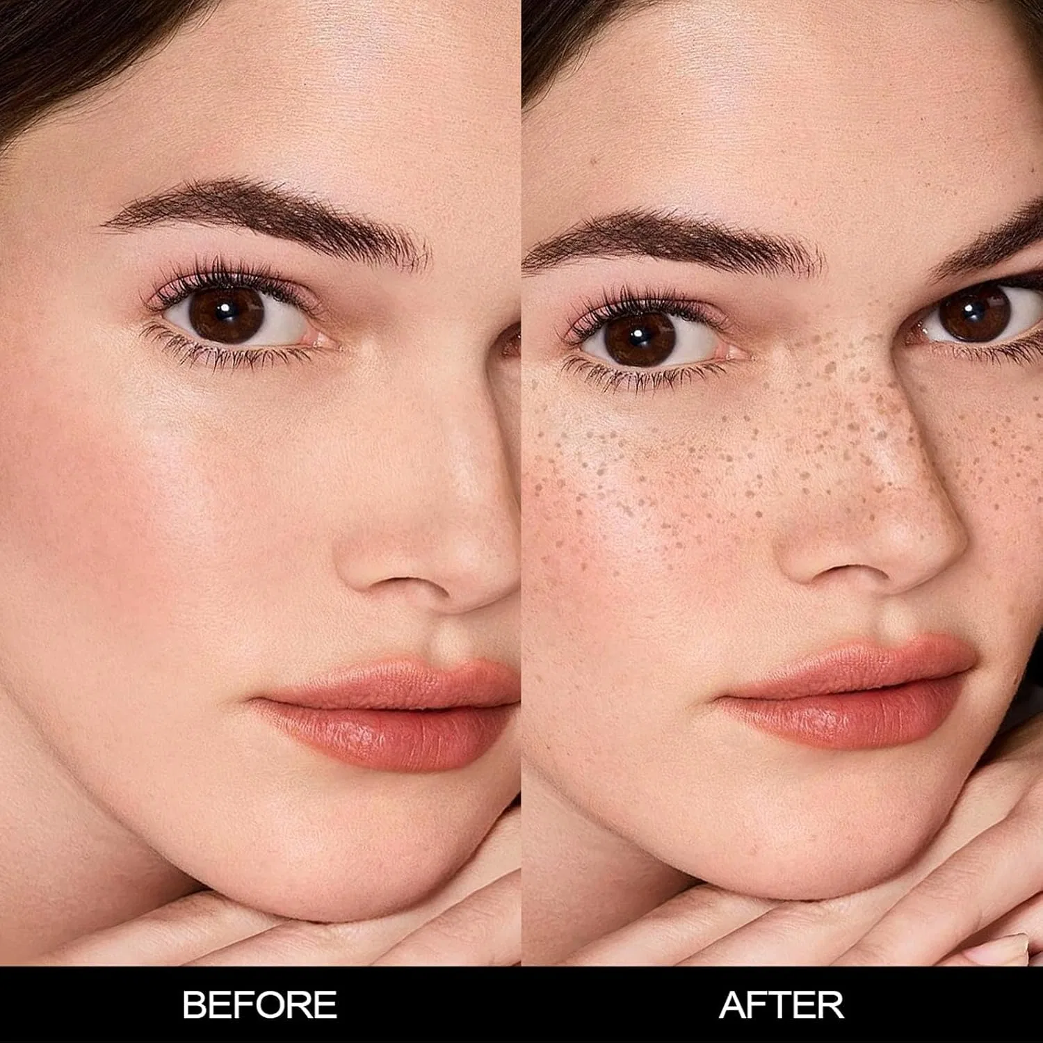 Трафарет для веснушек, Faux Freckles Stamp, mzvoo, 2 шт, 1.5 г, A — фото 2