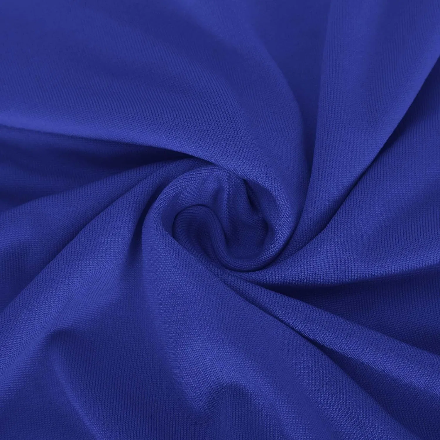 Женское летнее свободное платье миди, Blue — фото 4