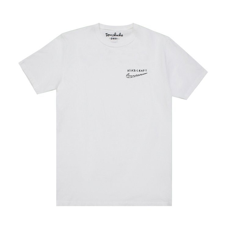 

Футболка Nike Craft x Tom Sachs Studio Tee 'White', белый