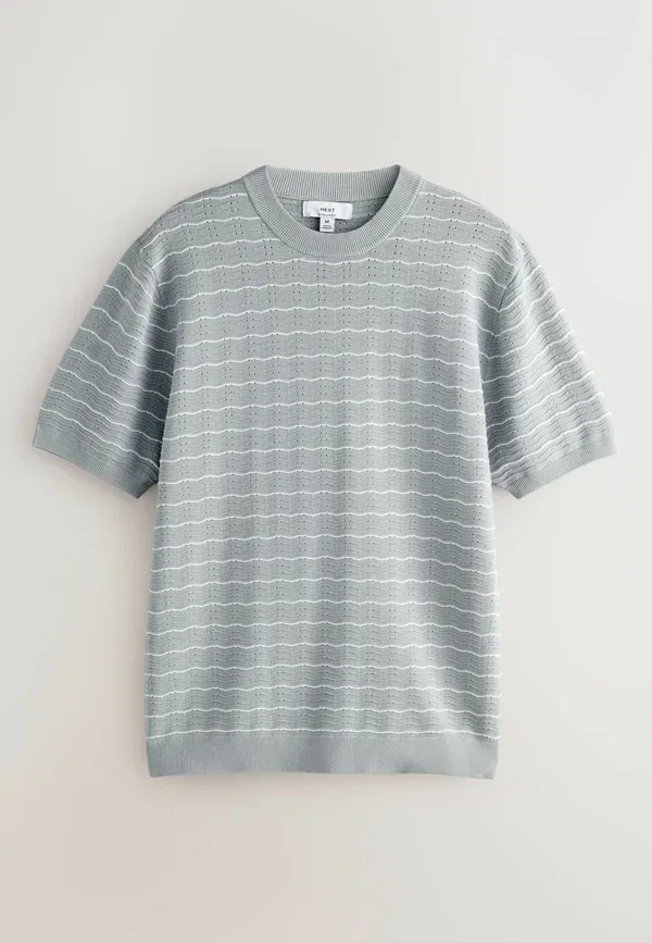 Комплект из 2 брюк текстурированные Regular fit Next blue grey, синий/серый — фото 3