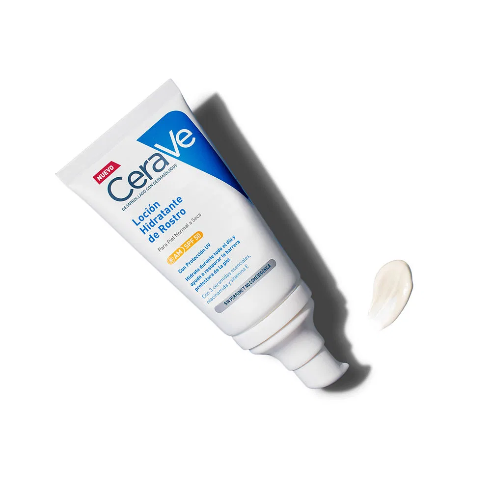 Увлажняющий лосьон для лица SPF50 Cerave, 52 мл — фото 3