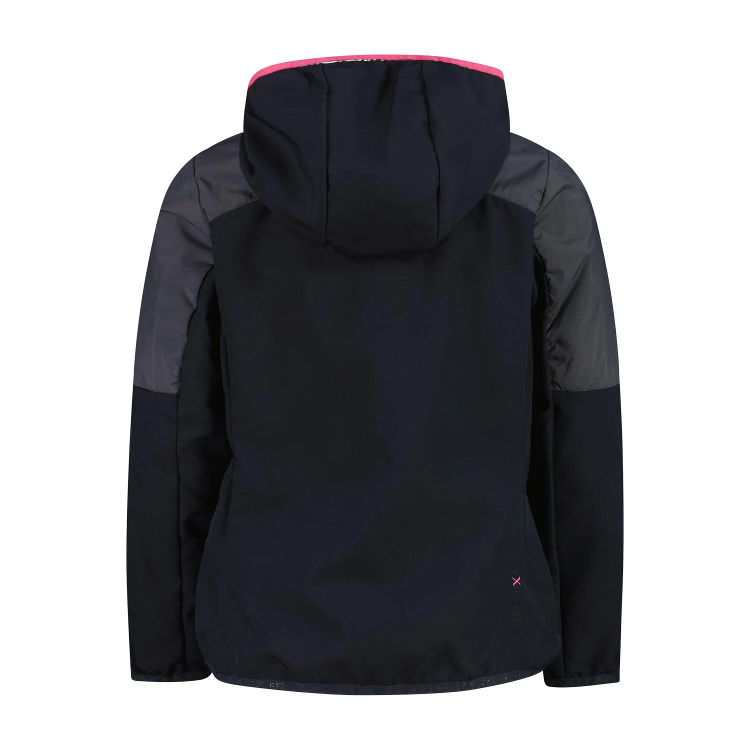 Детская гибридная куртка с капюшоном CMP Kid G Hybrid Jacket Fix Hood, Grau — фото 4