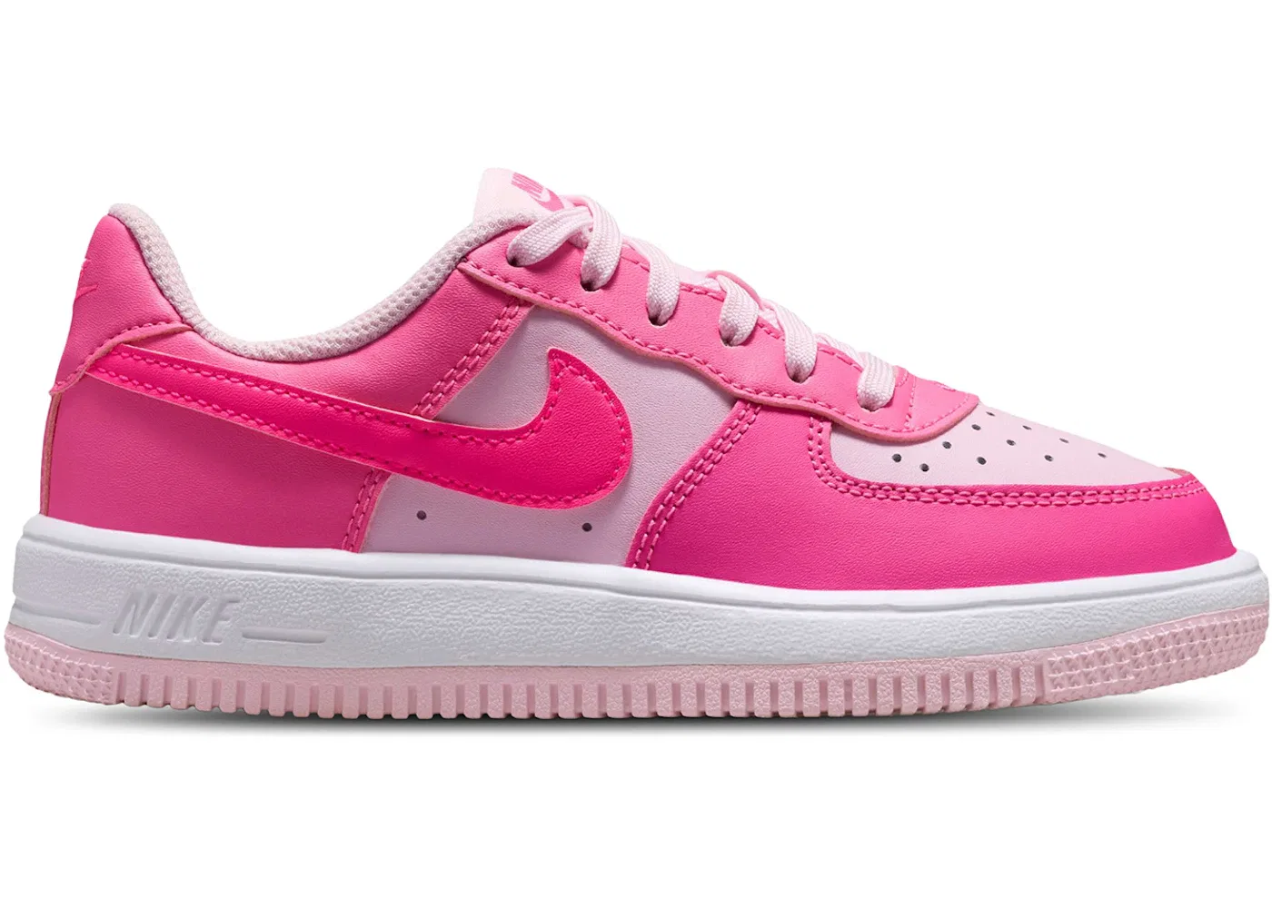 Детские кроссовки для мальчиков Nike Force 1 Low, Pinksicle/Pink Foam/White/Hyper Pink