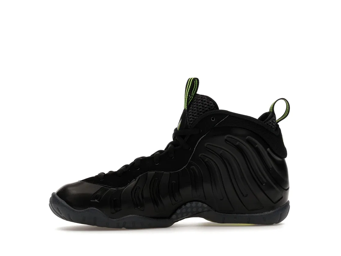 Детские кроссовки Lifestyle Nike Little Posite One, Black/Voltage Yellow — фото 3