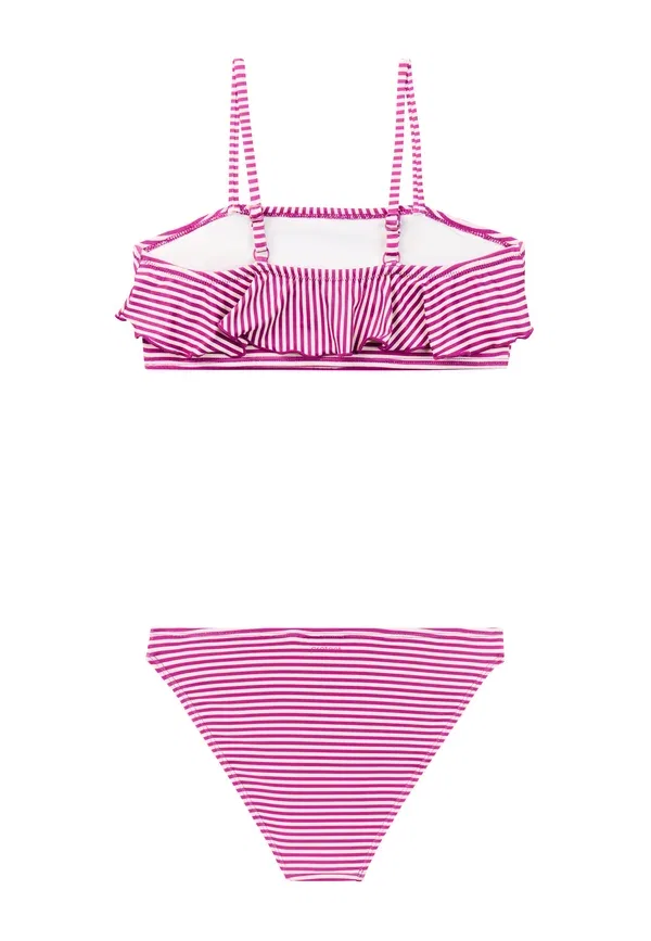 Купальник бикини полосатый Stripes set - bikini Protest, Punch Pink, розовый — фото 2