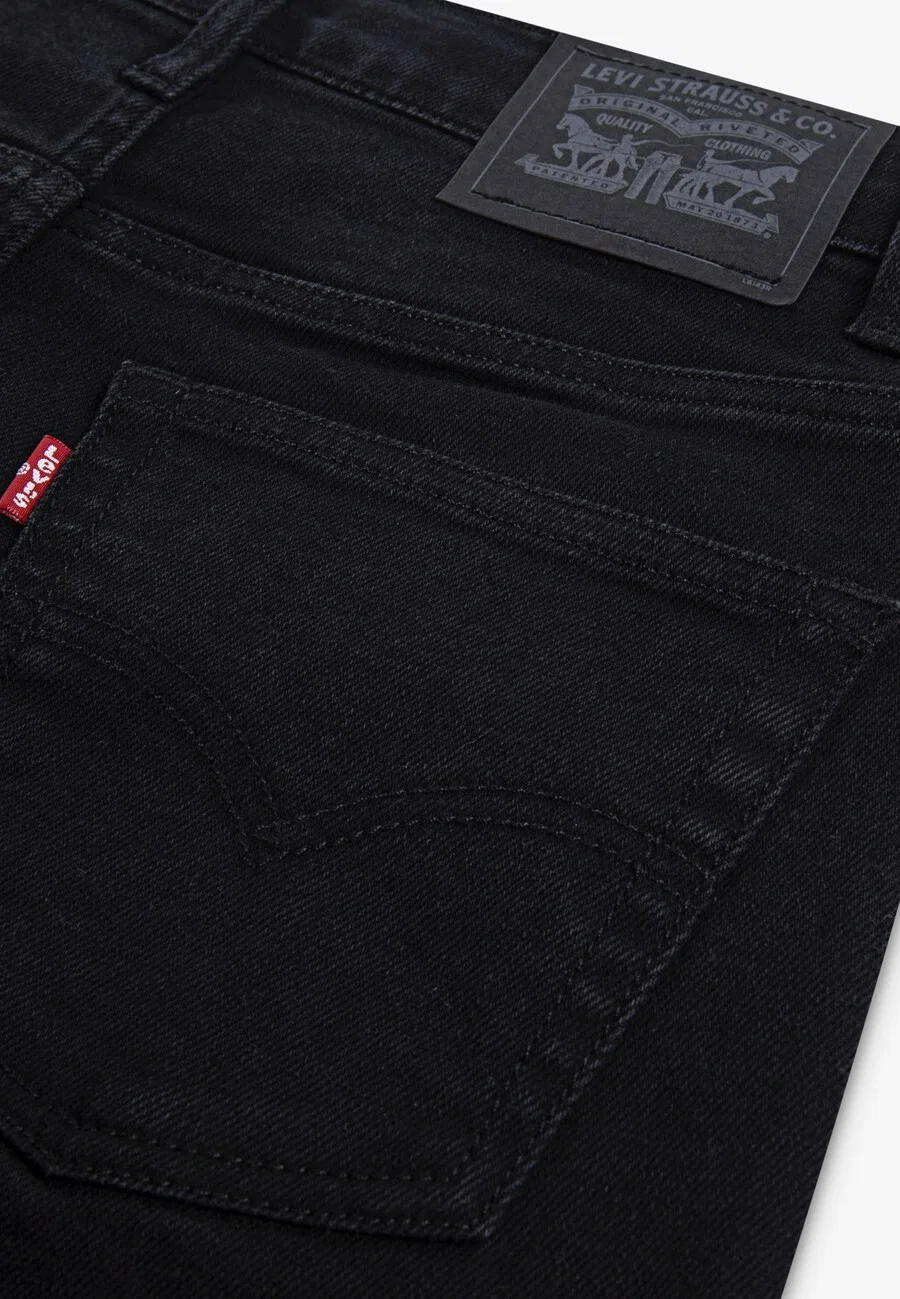 Детские джинсы Levi's Kids Slim fit '511' черного цвета — фото 3