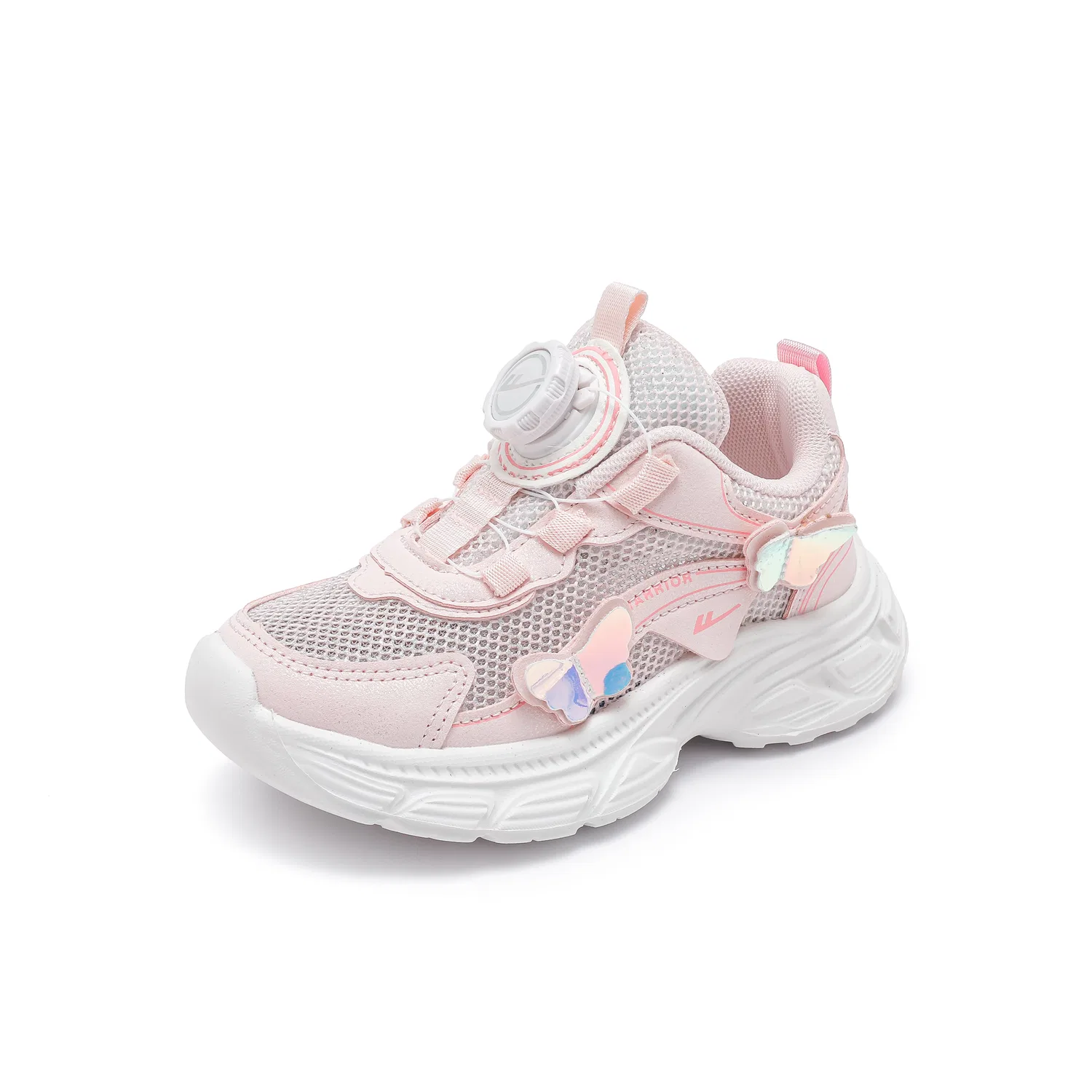Детские дышащие кроссовки с сетчатым верхом Pink WARRIOR