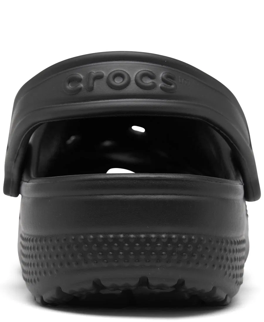 Клоги классические Big Kids Classic Clogs Crocs, Black — фото 4