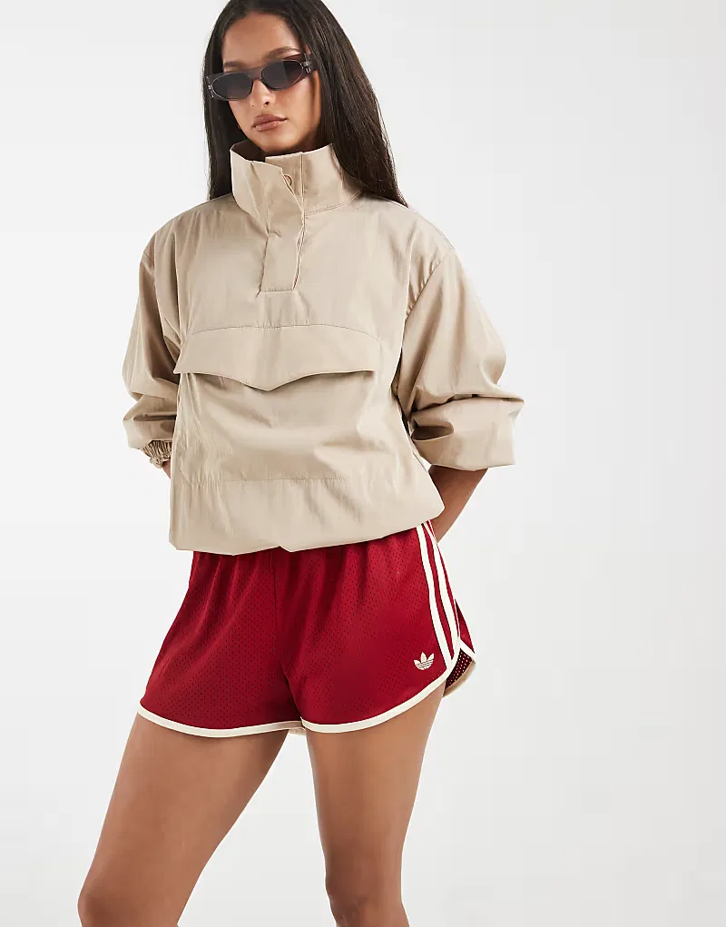 Спринтерские шорты Adidas Originals 3s mesh в цвете Team Victory Red/Warm