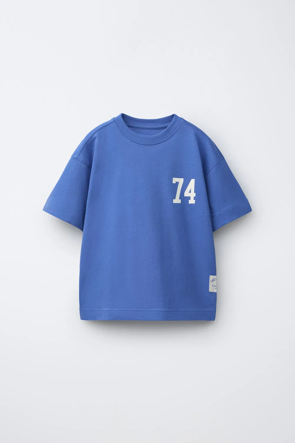 Футболка для бега с номером ZARA, Blue