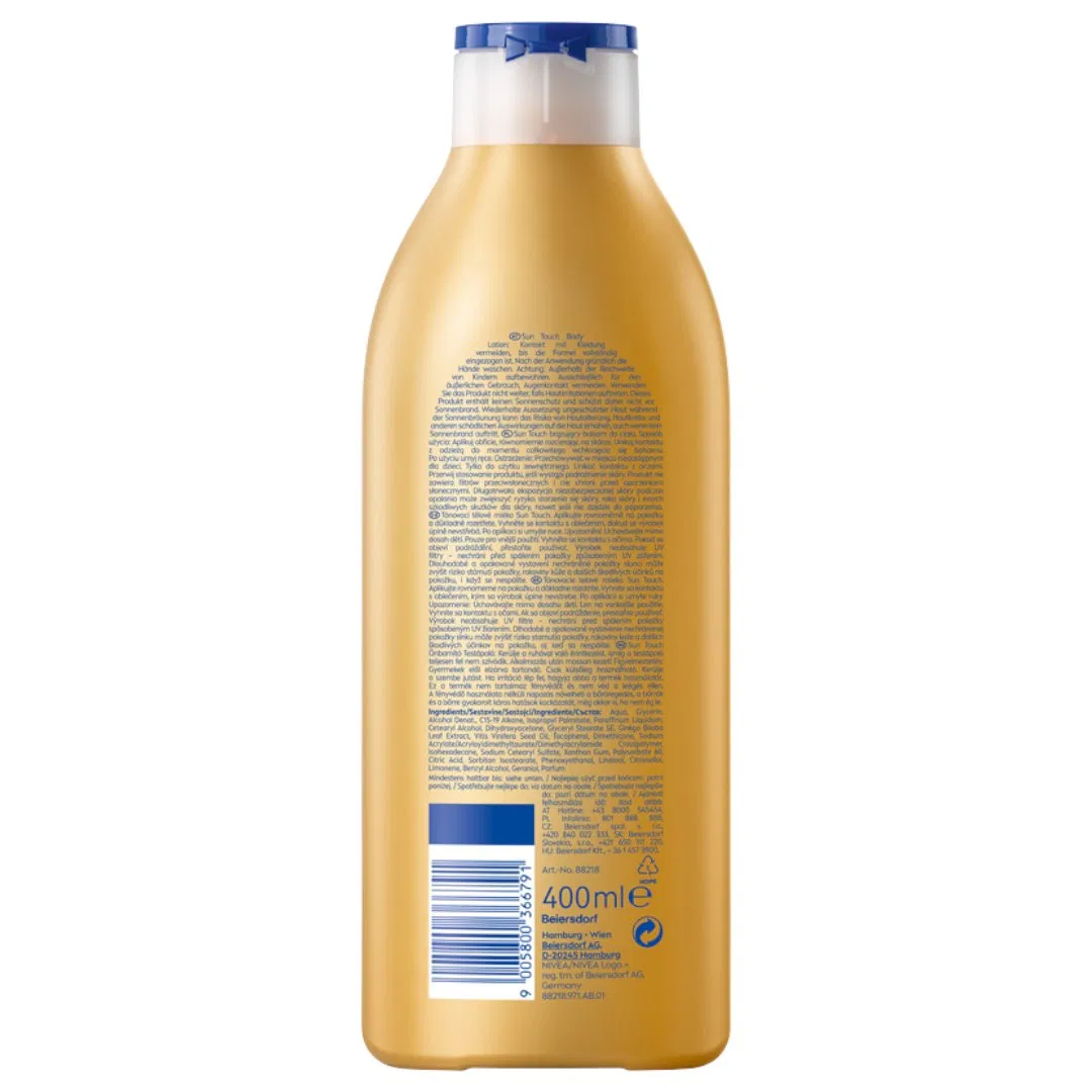 Бальзам для тела бронзирующий 400 мл Nivea, Sun Touch — фото 3