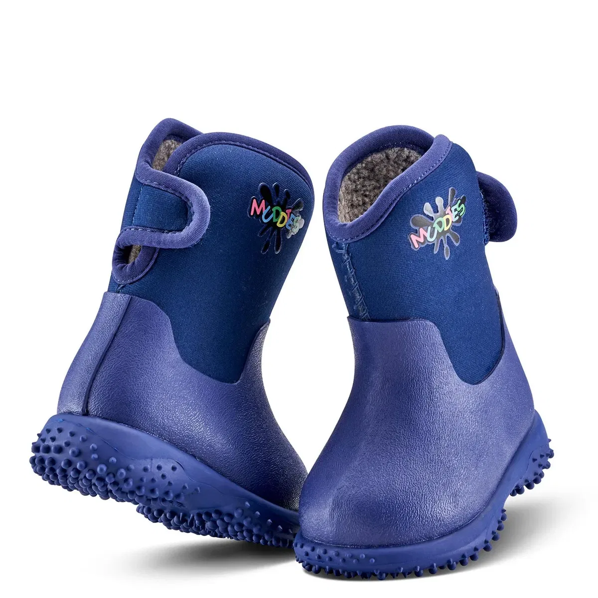 Детские сапоги-веллингтоны с флисовой подкладкой Muddies puddle Grubs Boots, Blue