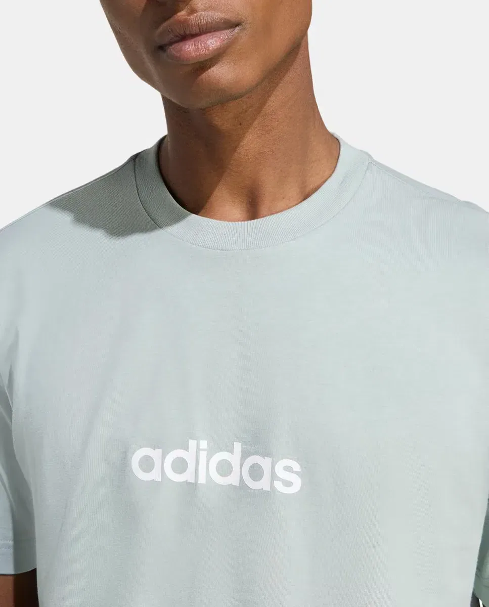 Мужская футболка с принтом adidas, Verde — фото 3