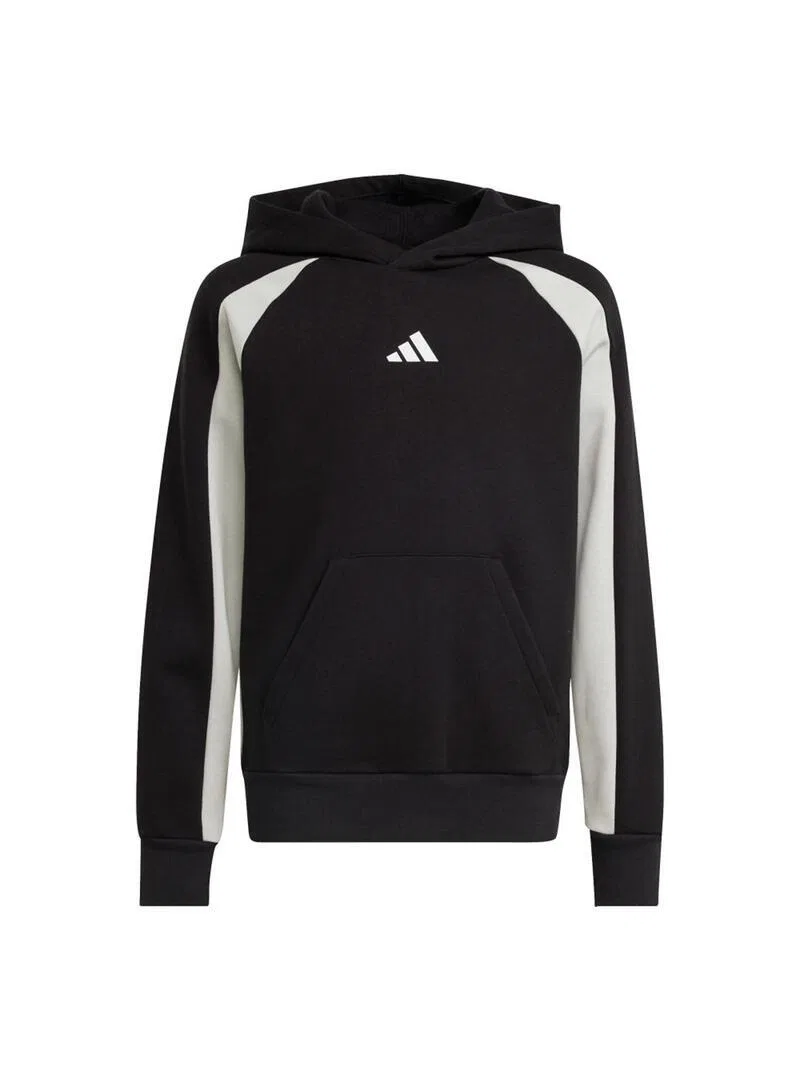 Детское худи с капюшоном Adidas Cb Fl, Schwarz