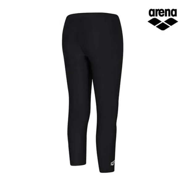 Леггинсы детские 9/10 длины, мермейд Arena Kids, BLACK — фото 3