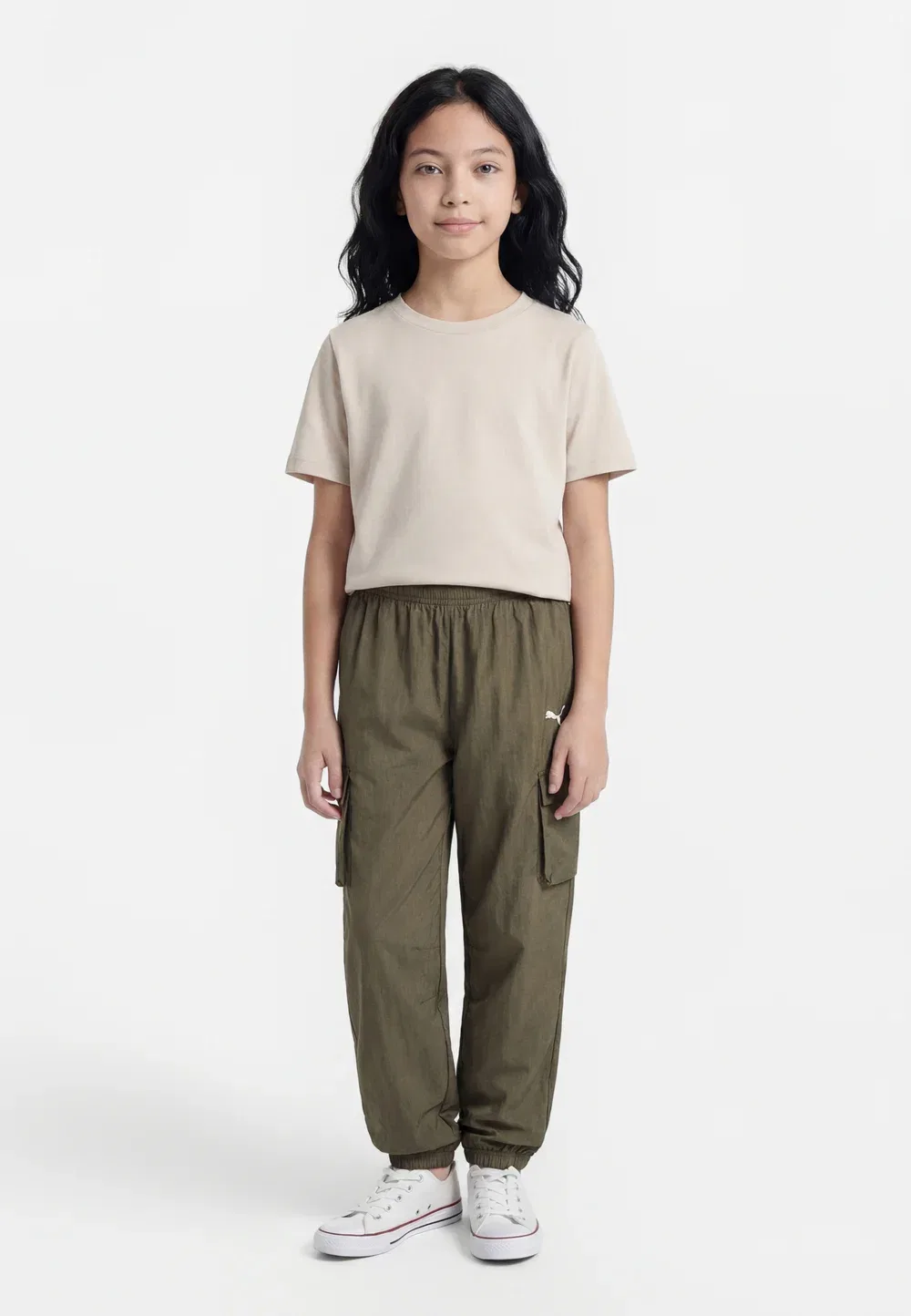 Брюки Bowtique унисекс - брюки с боковыми карманами Puma, Loden Green