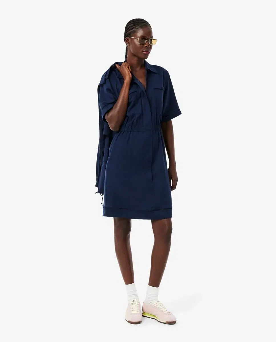 Платье-рубашка Lacoste Azul Marino — фото 4