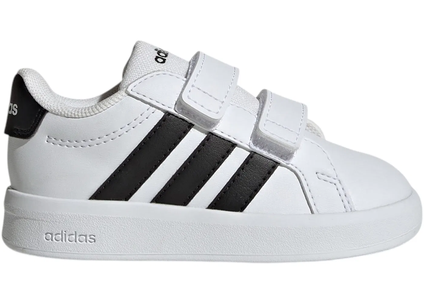 Детские кроссовки для активного отдыха Adidas Grand Court 3.0, Cloud White Core Black Cloud White