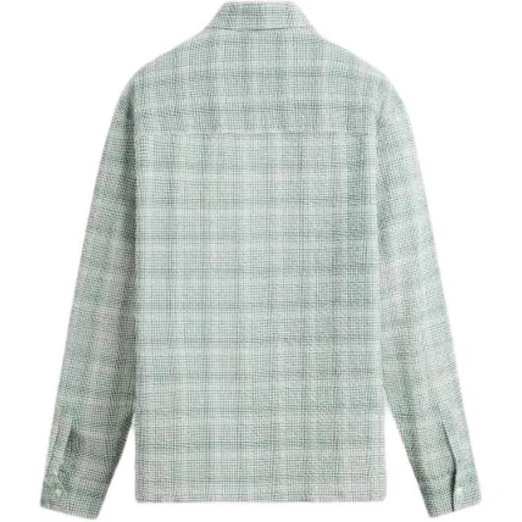 Мужская рубашка с принтом Green ZARA, Green — фото 3