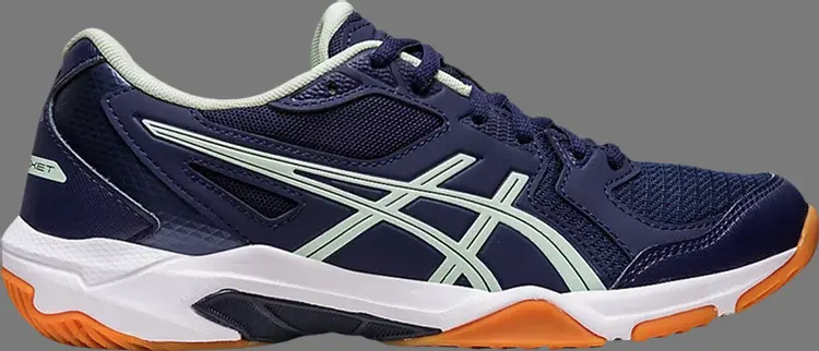 

Кроссовки wmns gel rocket 10 'peacoat whisper green' Asics, черный