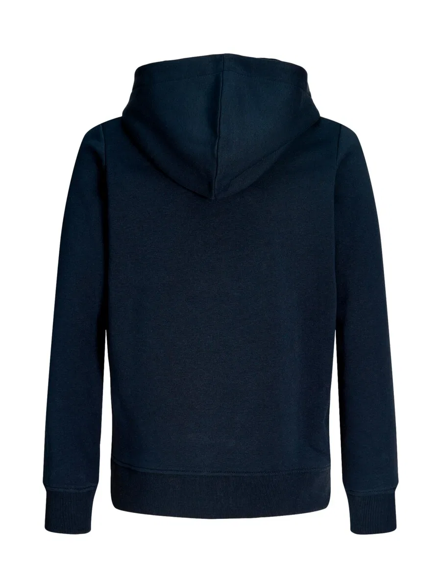 Детская толстовка Jack & Jones Junior 'JJBuster' темно-синего цвета — фото 3