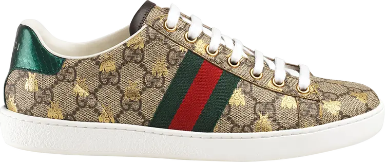 Кроссовки Gucci Wmns GG Supreme Bees, тан