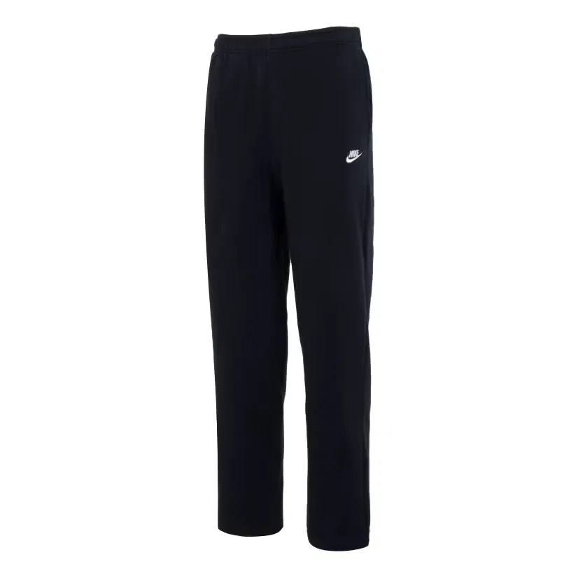 Штаны из флиса с кулиской Club Fleece Nike, черный