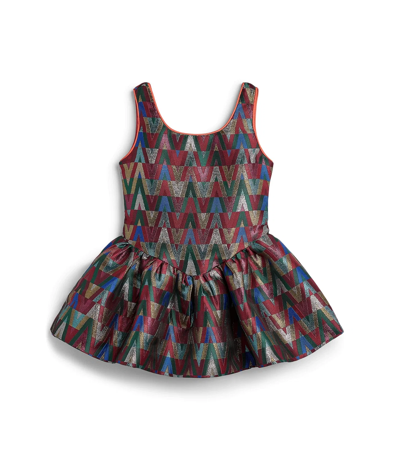Платье Rainbow Vibes Metallic Bubble Dress (для малышей/детей постарше) Lola And The Boys, Multi