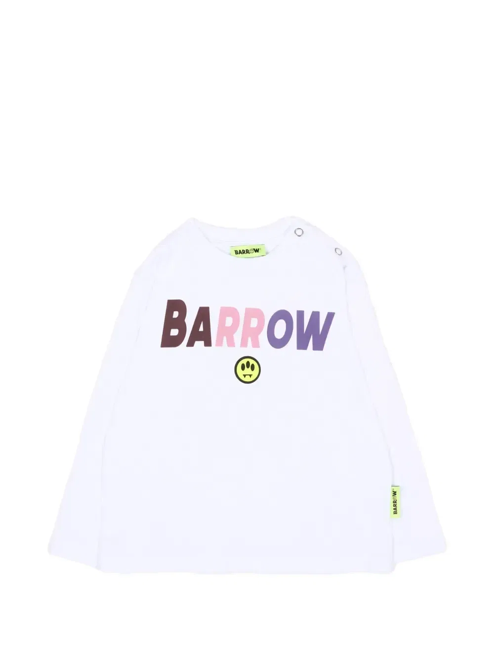 Футболка с длинным рукавом Barrow Kids, белый