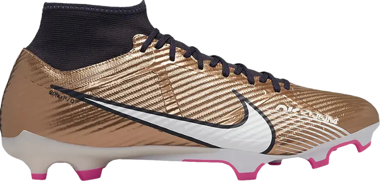 Бутсы Nike Zoom Mercurial Superfly 9 Academy MG 'Generation Pack', золотой — фото 2