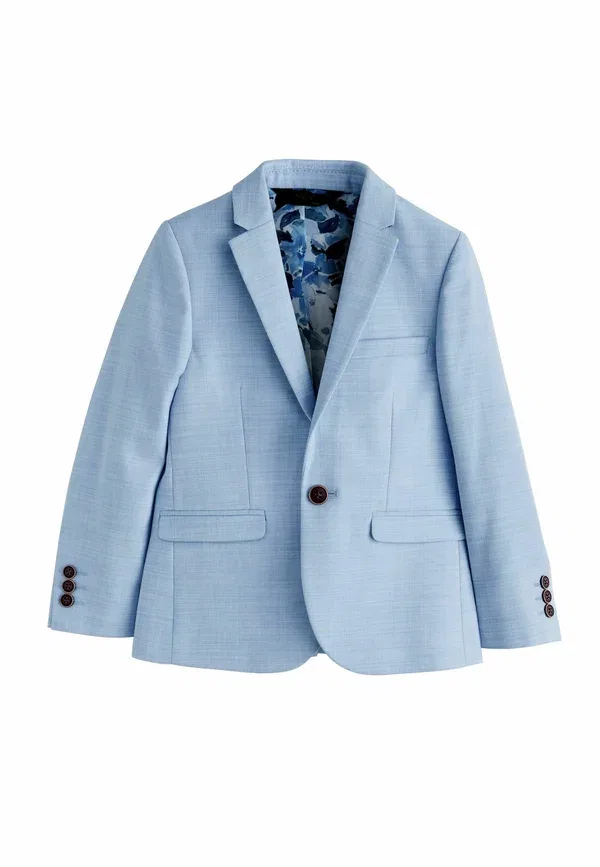 Пиджак Regular fit, Next, light blue, светло-голубой