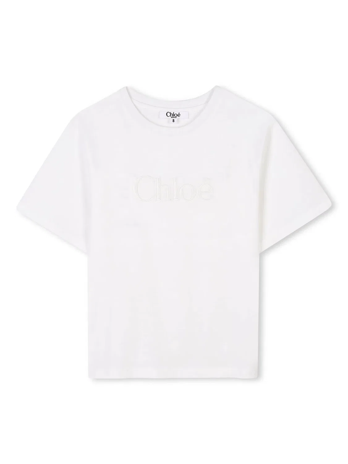 Футболка из органического хлопка Chloé, белый