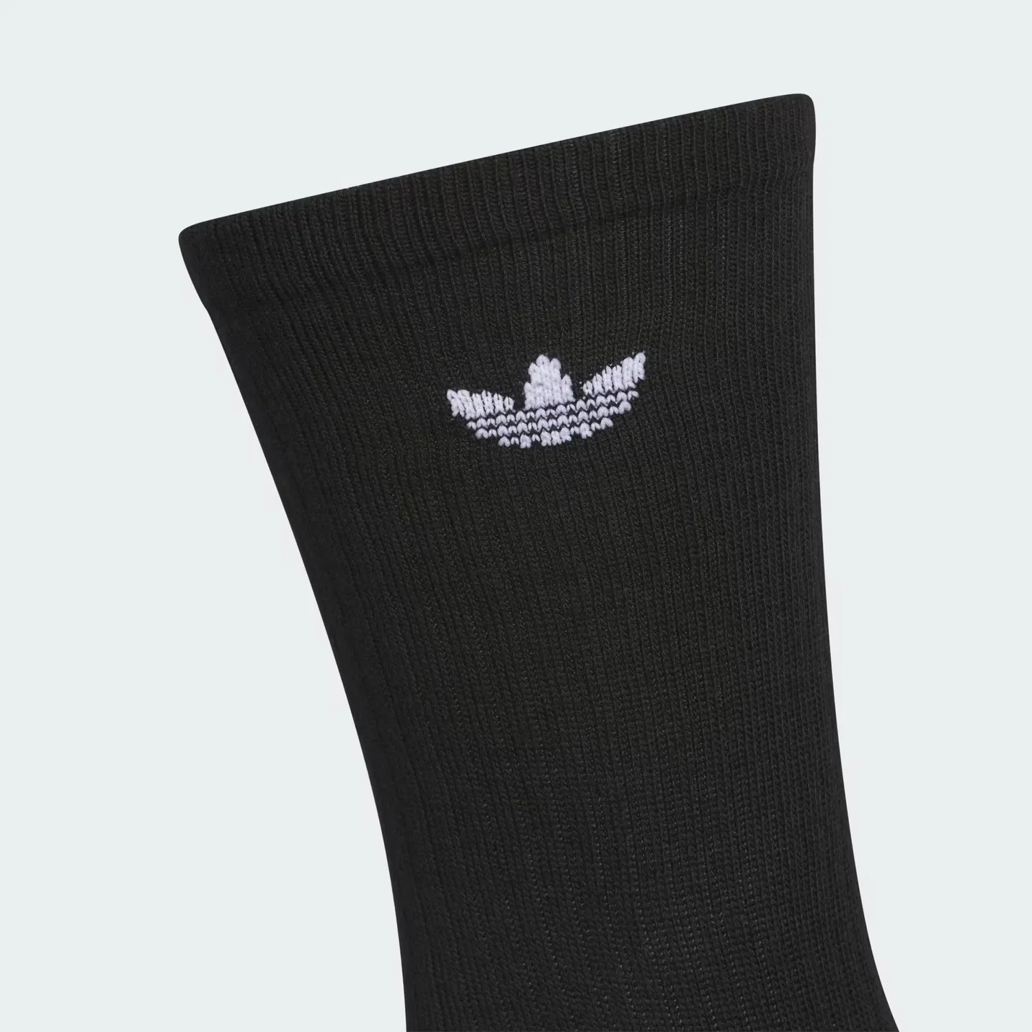 Носки влагоотводящие, набор из 6 пар, trefoil 2.0 crew Adidas Originals, черный — фото 2
