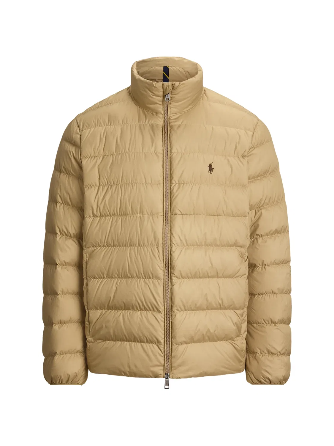 Polo Ralph Lauren Стеганая куртка с воротником-стойкой, нейтральные тона