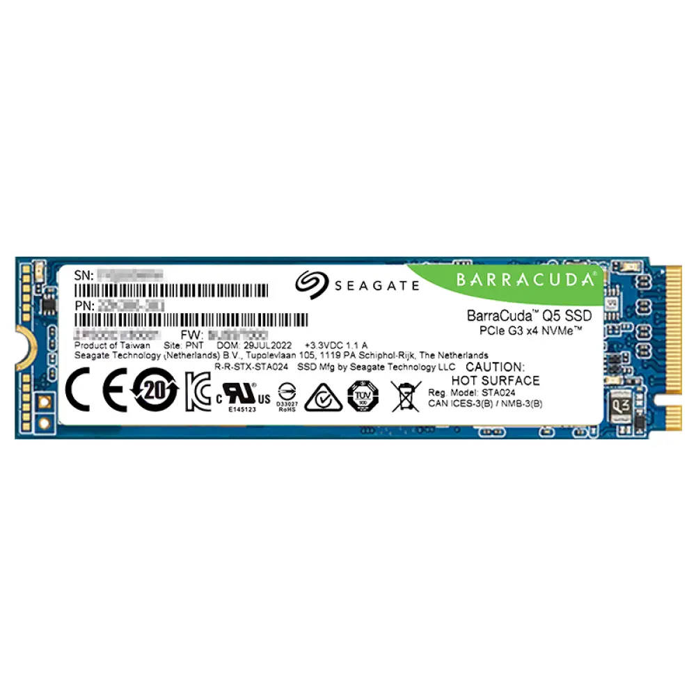 

SSD-накопитель Seagate Barracuda Q5 Cool Edition 2ТБ