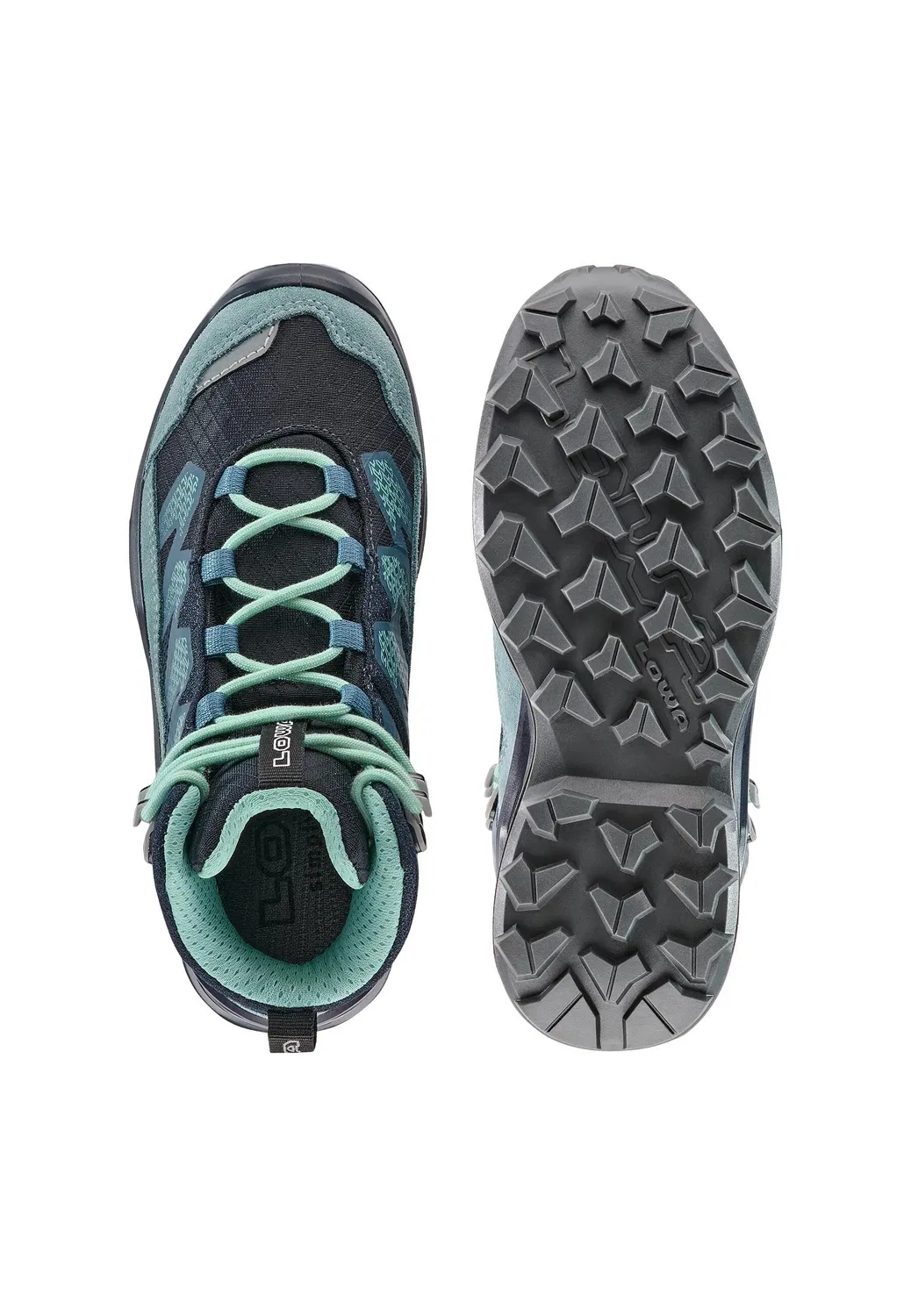 Детские ботинки с мембраной GORE-TEX MADDOX PRO GTX MID JR Lowa, Blau — фото 2