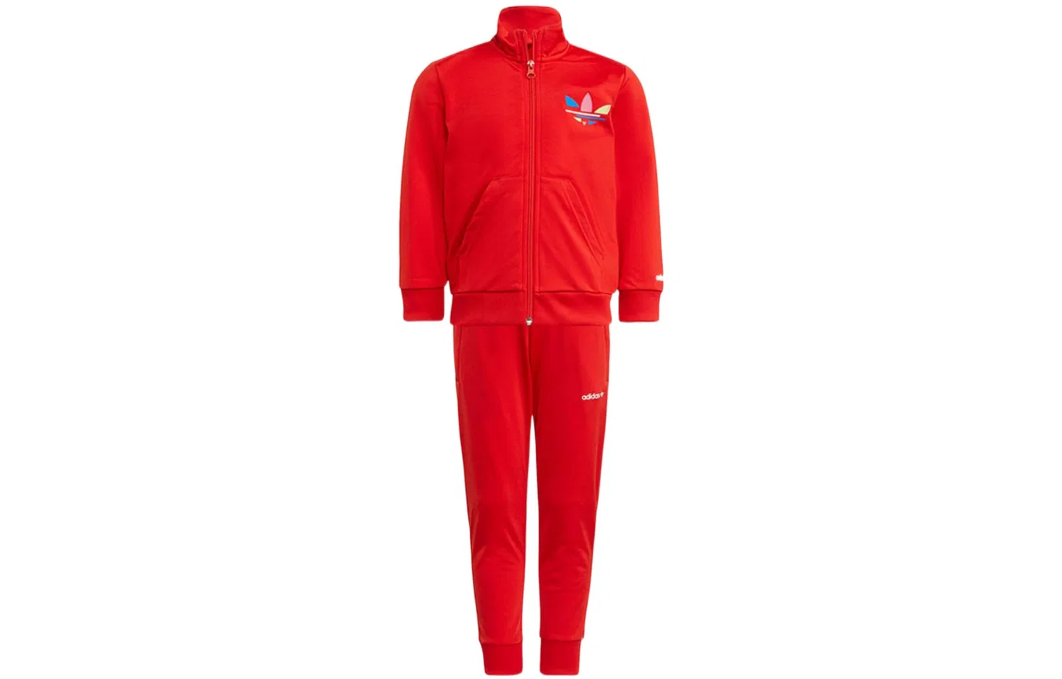 Детский спортивный комплект с водолазкой Adidas Originals, Red