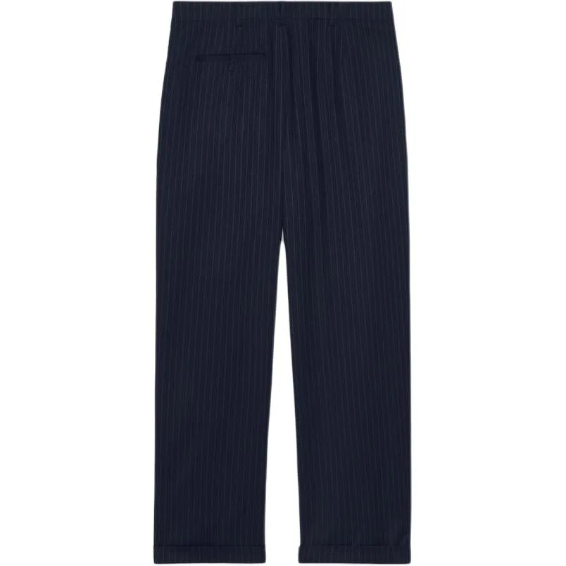 Унисекс брюки костюмные SOSHIOTSUKI FW25 ZARA, Marine Blue — фото 3