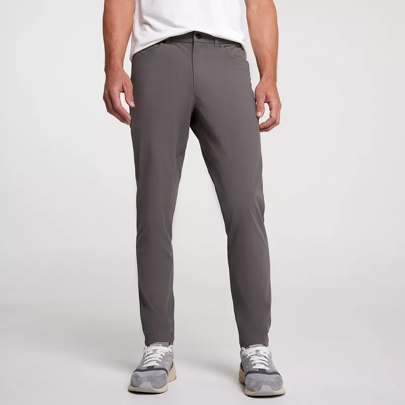 

Мужские брюки Slim Fit с 5 карманами VRST — новинка для дополнительного комфорта, цвет Warm Pewter