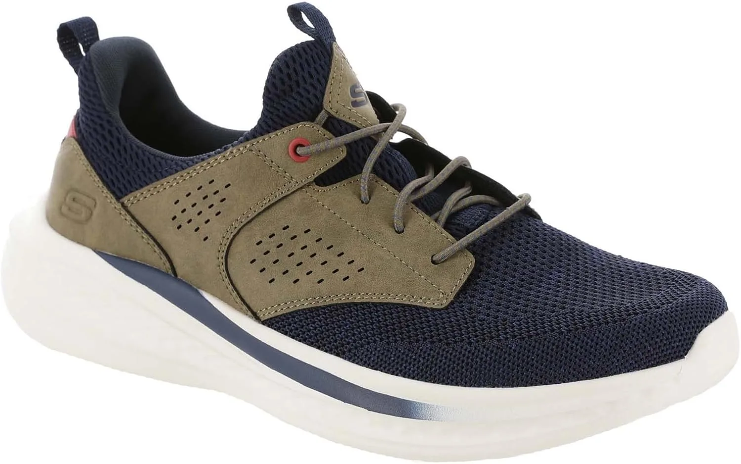 Мужские кроссовки Skechers Slade Breyer 210892, темно-синий/коричневый