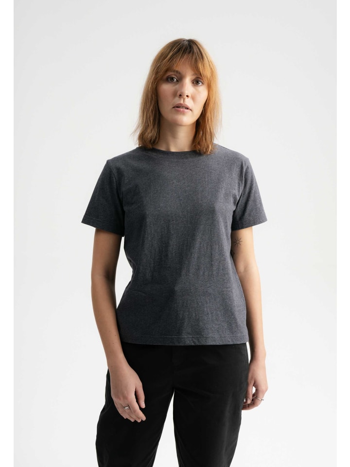 

MELA Футболка KHIRA в стиле «кира» антрацитового цвета, Черный, MELA Футболка KHIRA в стиле «кира» антрацитового цвета