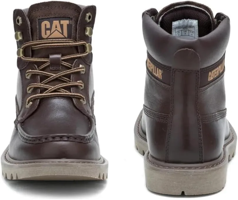 Ботинки CAT Colorado Moc Toe, темно-коричневый/бордовый — фото 4
