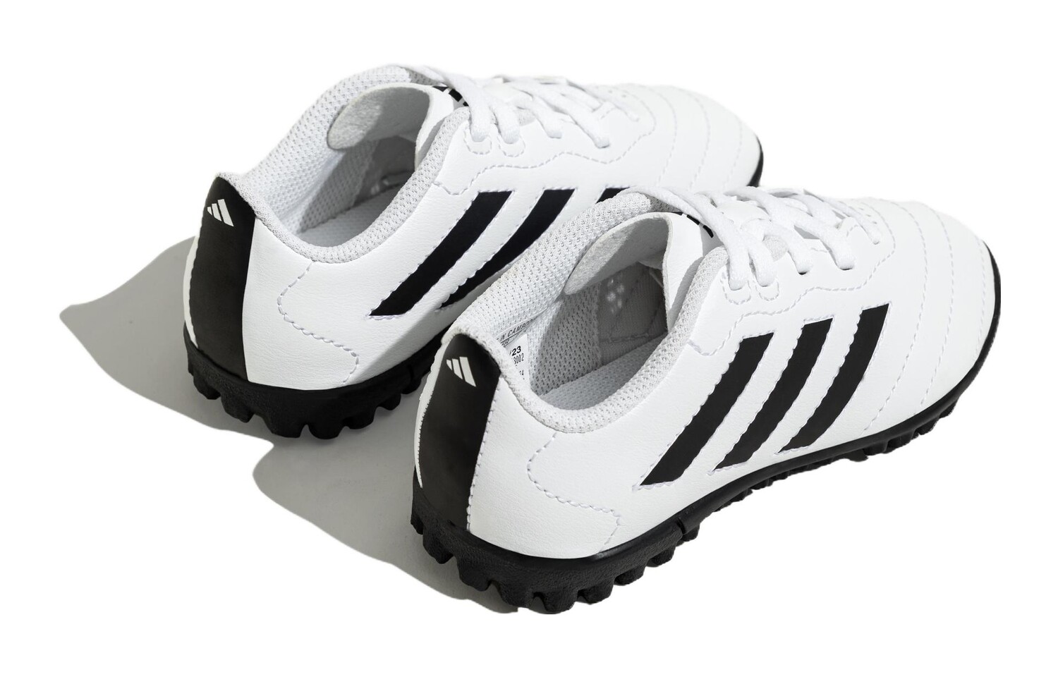 Футбольные бутсы Goletto Kids Kids Low-top Белые/черные Adidas, белый/черный — фото 4