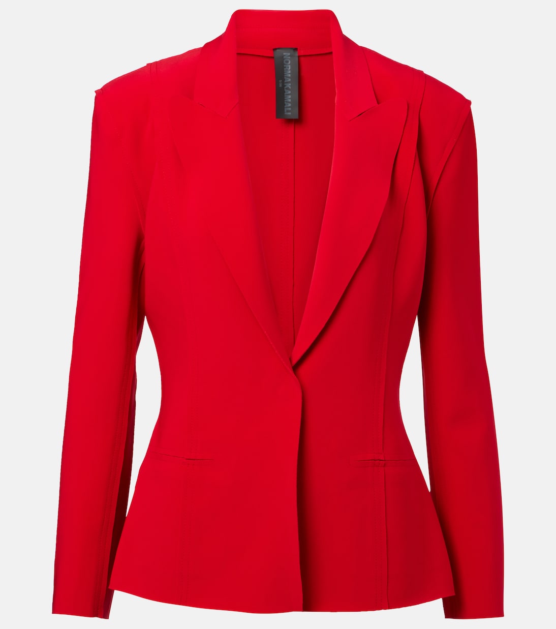 

Однобортный блейзер Norma Kamali, Tiger Red